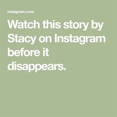 Watch this story by Chanel Foxx on Instagram before it disappears.